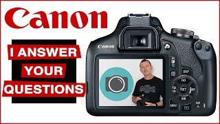 YOUR CANON CAMERA QUESTIONS ANSWERED Photography Tips Q&A with Photo Genius