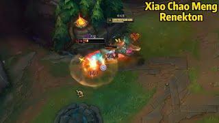 Xiao Chao Meng: This Renekton Will Blow Your Mind！