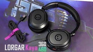 Lorgar Kaya 360 і Kaya 460  Огляд доступних по ціні гарнітур. Висувний мікрофон і RGB у Kaya 460