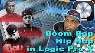 How to Produce Boom Bap Hip Hop Beats in Logic Pro X | Sampling | J Dilla | 9th Wonder | DJ Premier