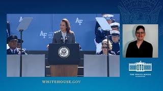 Vice President Harris Delivers the Keynote Address at the U.S. Air Force Academy Graduation Ceremony