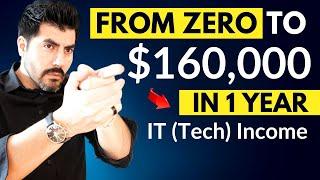 From Zero To $160,000 IT (Tech) Income In Just 1 year | Guarantee