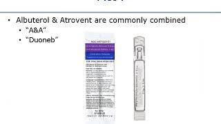 EMT Pharmacology