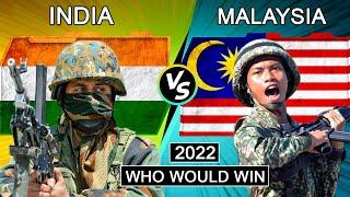 India vs Malaysia Military Power Comparison 2022