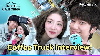 Motel California Cast Received Coffee Truck from Viki! | Exclusive Interview