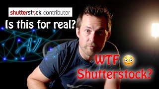 What is Shutterstock doing?  Is AI taking over micro stock?