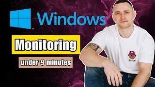 Best Windows Monitoring with Zabbix UNDER 9 Minutes