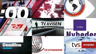 Danish TV News Intros 2020 / Openings Compilation (HD)