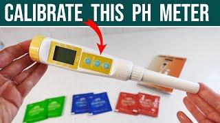 CALIBRATE A PH METER (step by step) + How To Use PH meter