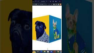 Make this rotating cube by html & css  #cube #html #css #youtubeshorts #short