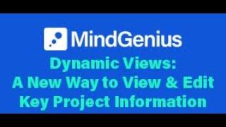 Project Management - Dynamic Views