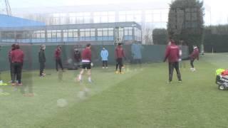 SKILLS James Milner back flick trick Финт Милнера на тренеровке