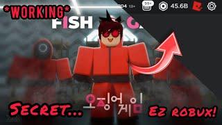 How To Get Free Robux In Roblox Fish Game (Squid Game)