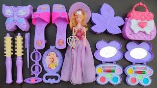 Most satisfying unboxing with modern barbie doll makeup toys | Hello kitty toys | ASMR