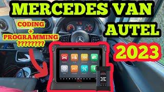 LATEST & BEST AUTEL USED ON MERCEDES VAN CODING PROGRAMMING SPECIAL FUNCTION & ACTIVE TEST