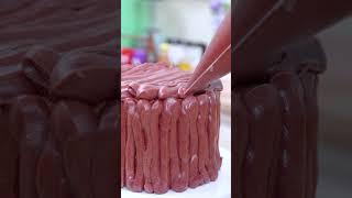 How To Bake Yummy Chocolate Cake Decorating  Miniature Chocolate Cake Decorating #Yumupminiature