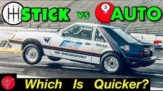 Stick vs Auto - Real World Test! Back to Back C4 vs 5-Speed. Same car. With Dyno Results