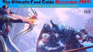 Ultimate Food Guide! | All Rares December 2019 | Raid: Shadow Legends