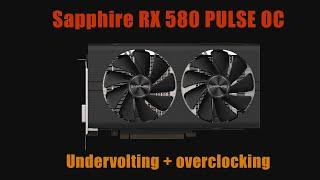 Amd RX 580 - Overclocking 1420MHz Gpu, 1900Mhz Vmem + Undervolting!