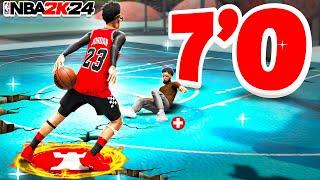 The FIRST EVER SPEEDBOOSTING 7’0 POINT GUARD in NBA 2K24..