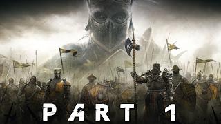 FOR HONOR Walkthrough Gameplay Part 1 - Warlords (Knight Campaign)