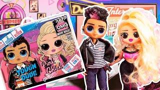 OMG Tough Dude And Pink Chick LOL Movie Magic 2 Pack Unboxing!