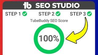TubeBuddy SEO Studio Tool! Come up with the perfect Title, Description and Tags!