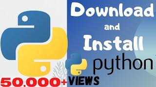 Download and Install python for Window 7 | Python for beginners