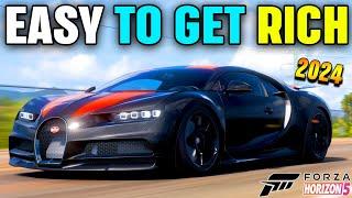 IT'S SO EASY TO GET RICH IN FORZA HORIZON 5 LEGIT AND HERE'S HOW - 2024 UPDATED!