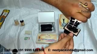Manual Batch coding machine - handy stamp - how to manually print date, mrp +91 7021427382