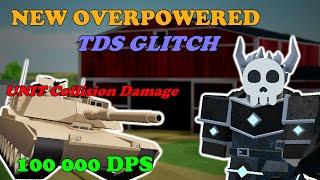 New OVERPOWERED TDS Glitch Explained, 100K+ DPS With UNITS! || Tower Defense Simulator