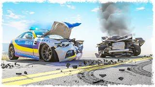 УЖАСНОЕ ДТП НА СКОРОСТИ 200КМ\Ч!!! КОШКИ vs МЫШКИ В BEAMNG!!!