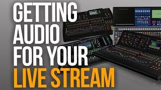 HOW TO GET GREAT AUDIO FOR YOUR LIVE STREAM | Church Live Stream Sound