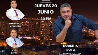 #EnVivo | Portada Política | Capítulo 7 | Hoy Roberto Soto, candidato a Alcalde #Antofagasta