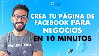 Cómo crear una cuenta de FACEBOOK PARA NEGOCIOS (TUTORIAL )⏱ en10 MINUTOS