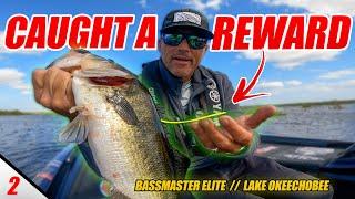 I CAUGHT a REWARD! - Bassmaster Elite Lake Okeechobee (Practice) - UFB S3 E02