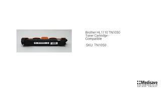 Brother HL1110 TN1050 Toner Cartridge Compatible TN1050