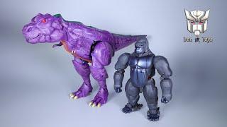 [Beast Wars] Optimus Primal VS Megatron! Masterpiece MP-32 & MP-43 黑猩猩队长 & 霸王龙