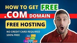 Free .com domain name 2024 | Get Free Hosting for 1 year | Free Domain and hosting Hindi