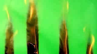 PAGE BURNING GREEN SCREEN EFFECT