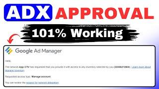 Free ADX MA Account Approval | ADX Approval With New Method | Adx Approval