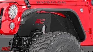 2007-2017 Jeep Wrangler Inner Fender Liners by Rough Country