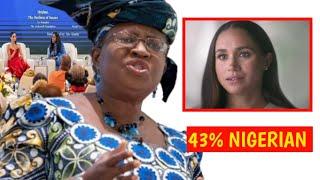 YOU'RE A LAIR!Dr.Okonjo Snatches Mic from Meg at Women's Leadership over Claim of being 43% NIGERIAN