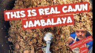 THIS IS HOW WE MAKE REAL CAJUN (NOT CREOLE) JAMBALAYA IN SOUTH LOUISIANA  #cajun #cajunjambalaya