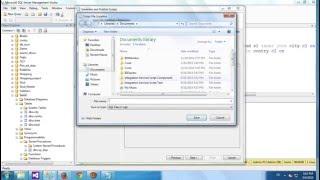 Creating & restoring database backup script in sql server 2008 r2