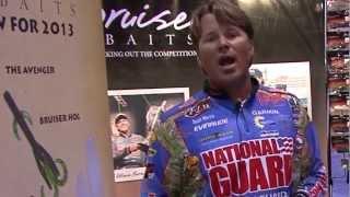 Scott Martin on Bruiser Baits' BRUISER HOG -- ICAST 2012 with Fishhound.com