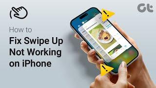 How to Fix Swipe Up Not Working on iPhone | Unable to Use Your iPhone? | Easy Fixes