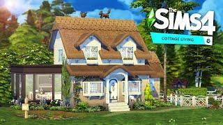 COBBLESTONE COTTAGE WITH MODERN EXTENSION  | The Sims 4: Cottage Living Speed Build