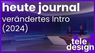 ZDF Heute Journal - verändertes Intro (2024)
