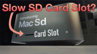 Mac Studio SD UHS-II Card Slot Speed: Is it slow?